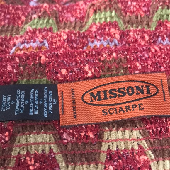 Missoni multicolour fringe scarf - Picture 5 of 13